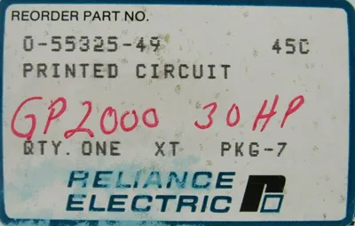 NEW RELIANCE ELECTRIC 0-55325-49 CIRCUIT BOARD 05532549