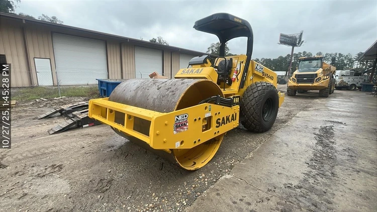 Used 2025 SAKAI SV544D Single Drum Rollers Georgia US | National Equipment Dealers #1422576