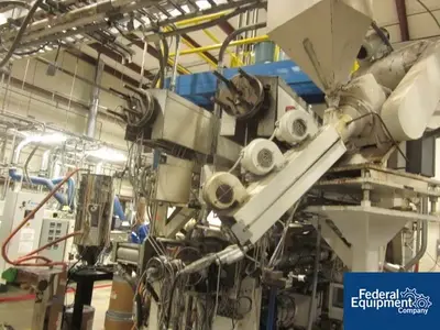 USED Welex 54" Welex 5 Layer Extrusion Sheet Line