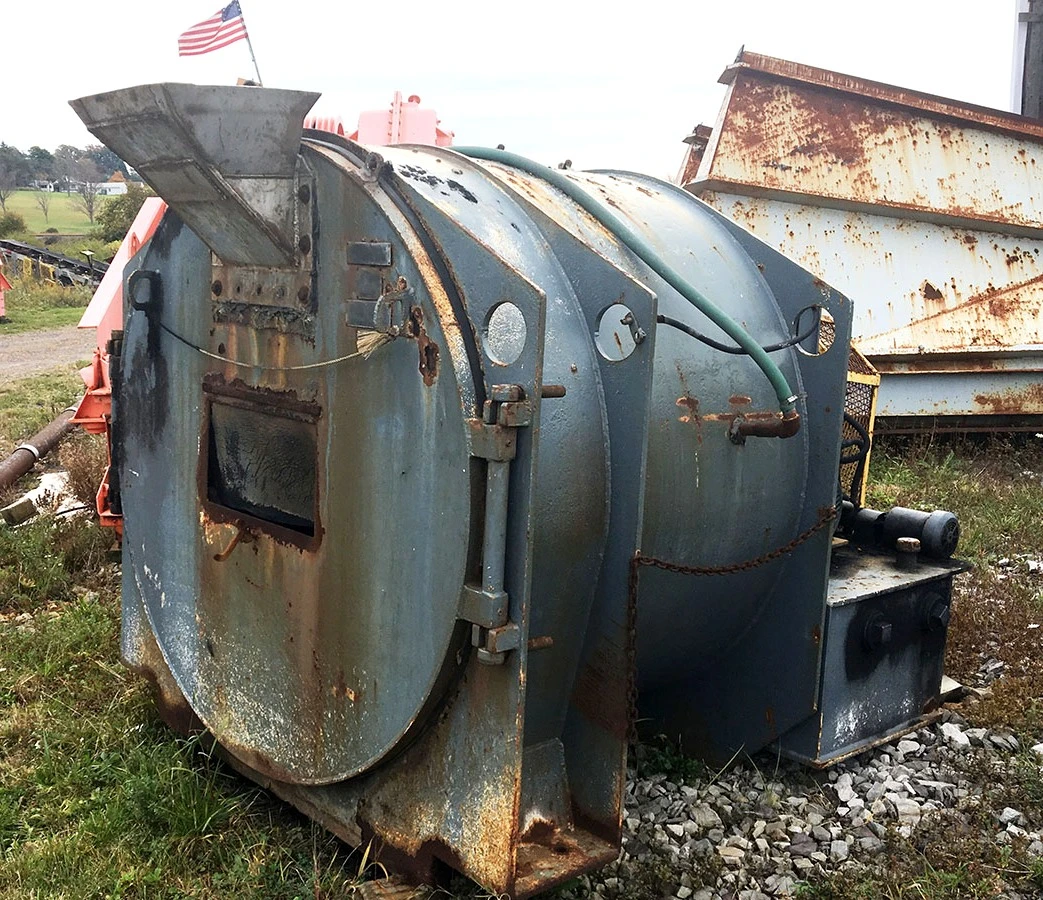 McNally-Wedag A-250 vibrating screen coal dryer, CS.
