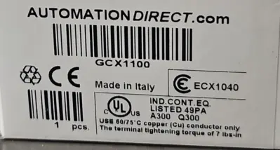 Automation Direct GCX1100 Green Pushbutton loc4B41
