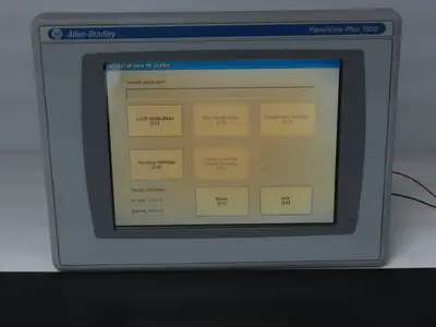Allen Bradley 2711P-T10C4D8 HMI PanelView Plus 1000 Operator Control Panel Ser A