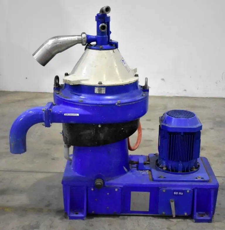 Alfa-Laval PX 30 fatty oil separator, 316SS.