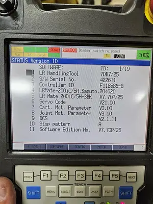 USED 2011 FANUC LR MATE 200IC
