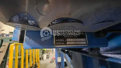 USED HARRIS HLO12HD WIDE MOUTH HORIZONTAL WITH CONVEYOR