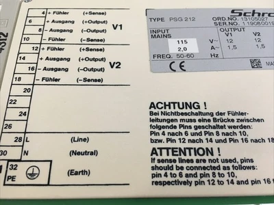 USED Schroff PSG212