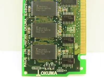 Okuma 1911-2806 Opus 7000 Flash Memory Card 12MB Circuit Board