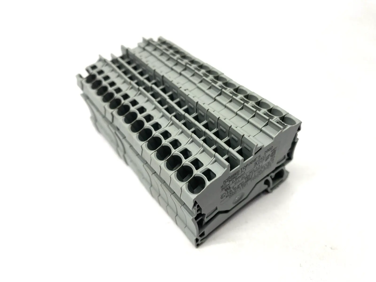 USED WAGO TOPJOBS FEED-THROUGH TERMINAL BLOCK LOT OF 15