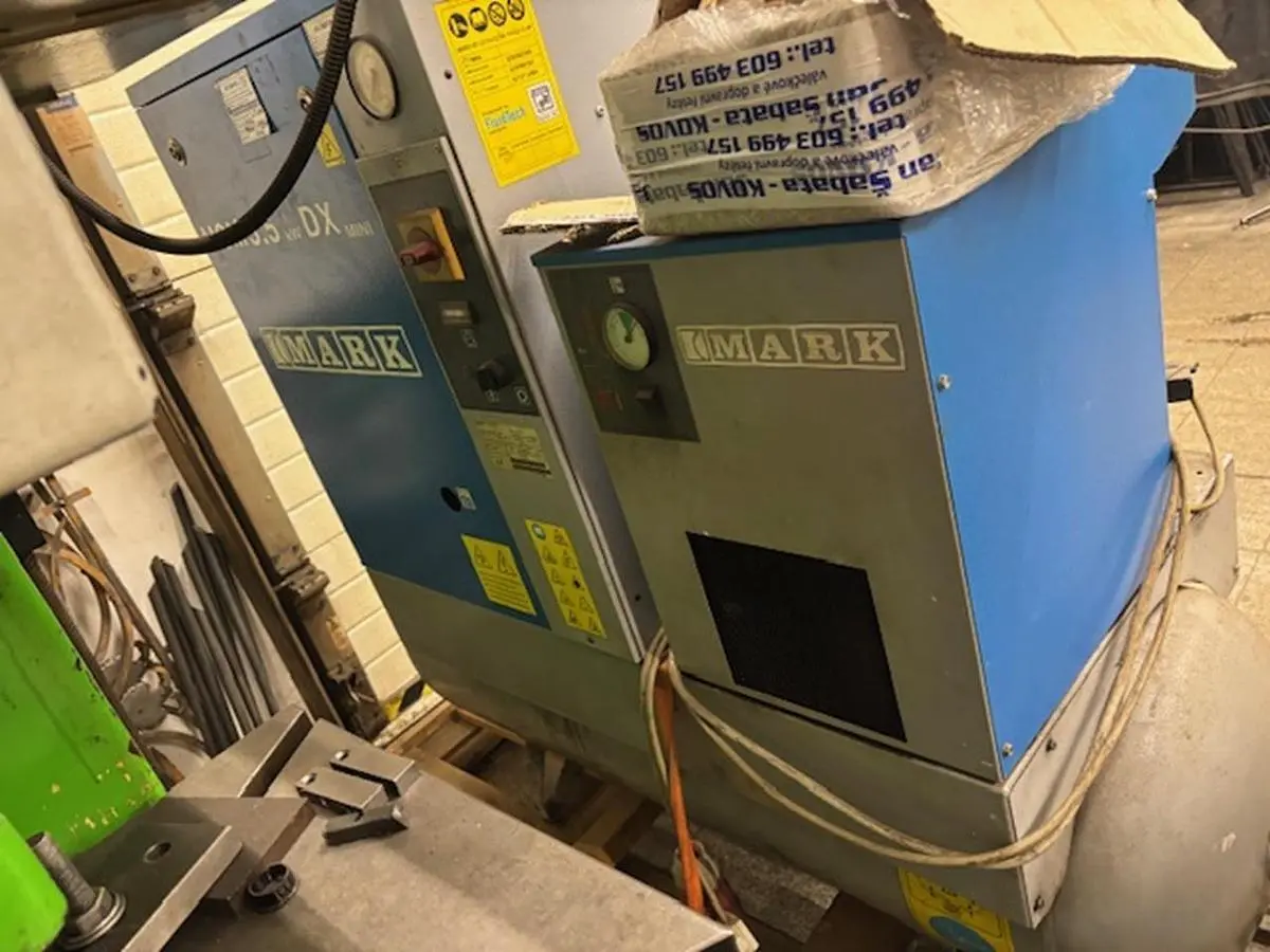 Used 2011 MARK MSM 5.5 DX MINI Rotary Screw & Sliding Vane Air Compressors CZ | Amaron s.r.o. #1060690