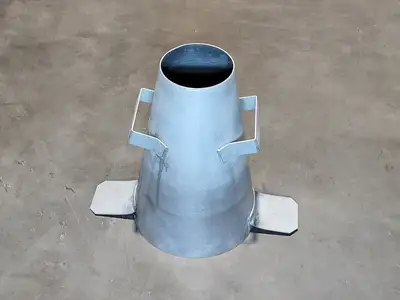 Slump Cone Metric 102708, 4" x 8"
