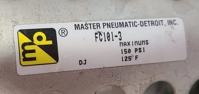 USED Master Pneumatic Does Not Apply