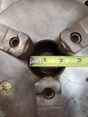 USED LE BLOND 8IN 3 JAW CHUCK