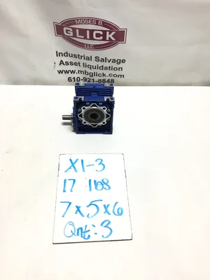 Hangzhou FCNK50 Right Angle Worm Gear Speed Reducer 1:60 060109