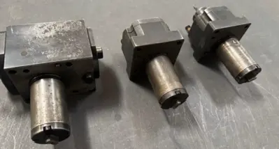 Lot of 3 KSC MORI SEIKI Lathe ROTARY LIVE TOOL Holder Tooling