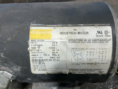 Used DAYTON 2N103BA Motors (misc) Ohio US | HGR 24 #1311168