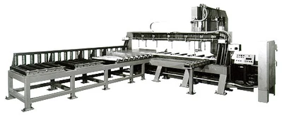 24" x 150" Tannewitz Model 60-24MH Vertical Band Type Plate Saw; Mfg. 1995