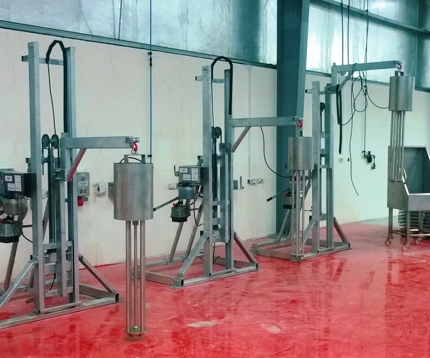 250 K Air Operated Wall Mounted Hoist