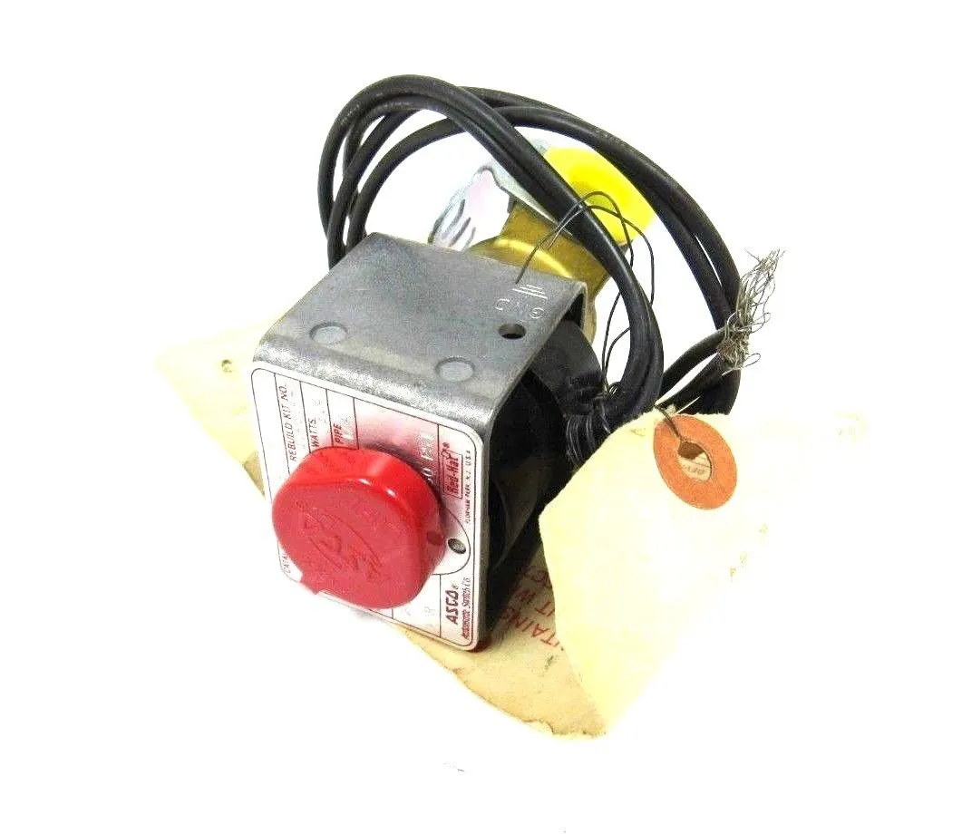 NEW ASCO P-8262B208-Q SOLENOID VALVE 1/4"