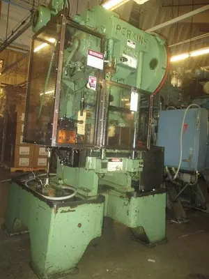 1687-230 Perkins 22 Ton HIGH SPEED Gap Frame, High Speed Flywheel  Power Press, Model 22-S