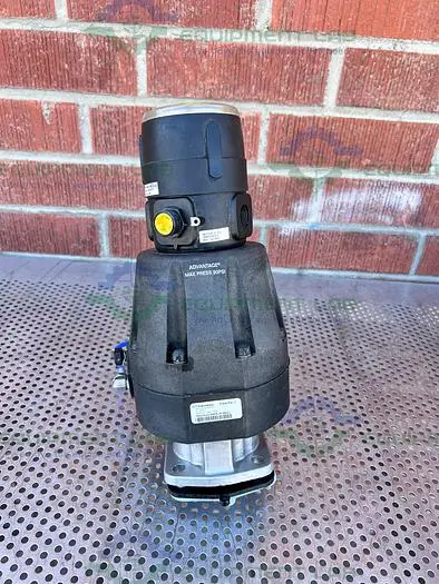 Used ITT PURE-FLO A216 DIAPHRAGM STAINLESS STEEL VALVE 2" W/ ASCO VALVE POSITIONER Valves/Fittings California US | Equipment Lab #485523
