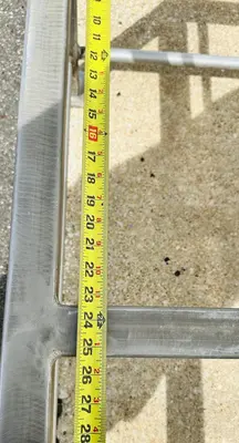8’ x 30” Stainless Steel  |  Freezer / Refrigerator Riser
