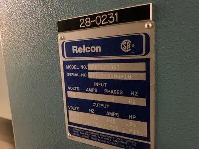 Used RELCON AFR7125ACT Switchgears British Columbia CA | Lenmark #240865