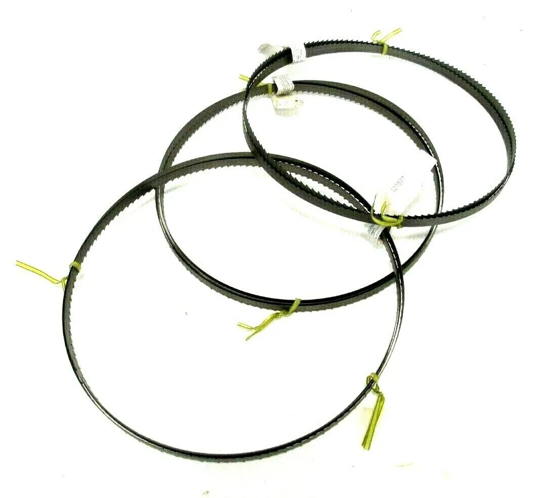 NEW LOT OF 3 STARRETT 99143-09 INTENSS PRO-DIE BAND SAW BLADES 1/2"x9'x4P