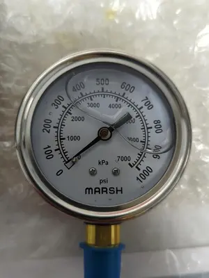 New | in-Stock MARSH J7672P Universal Pressure Meters Ohio US | Surplus Asset Holdings #1239580
