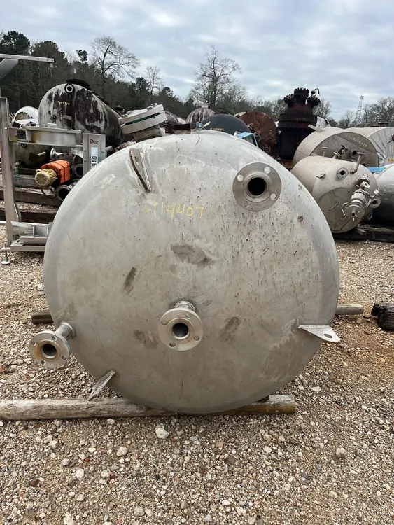 Used ALLOY FABRICATORS 375 GALLON Stainless Steel Tanks New Jersey US | Perry Equipment #123052