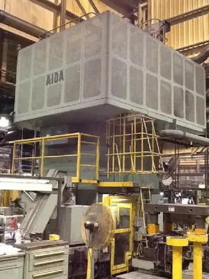 3000 TON AIDA MODEL FMX-L2-3000 SSDC LINK DRIVE PRESS