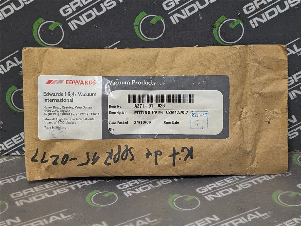 Edwards Vacuum Products A371-01-026 Fitting Pack E2M1.5/0.7 New