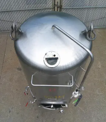 SPC9201  Tank 250 gallon vertical tank, Stainless Steel, conical