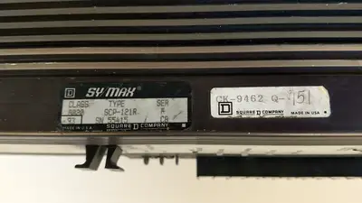 SQUARE D SY/MAX 8020 SCP-121R Model 100 Controller Module 3F