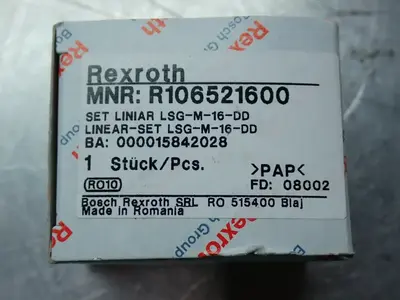 New | in-Stock REXROTH R106521600 Tooling & Accessories (Other) | HGR 24 #750084