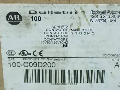 NEW ALLEN BRADLEY 100C09D200