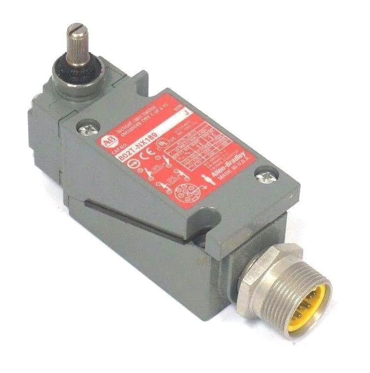 NEW ALLEN BRADLEY 802T-NX189 OILTIGHT LIMIT SWITCH SER. J, 802TNX189