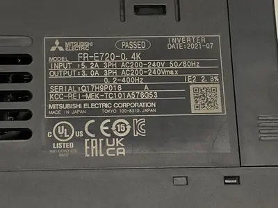 USED MITSUBISHI FR-E7200.4K