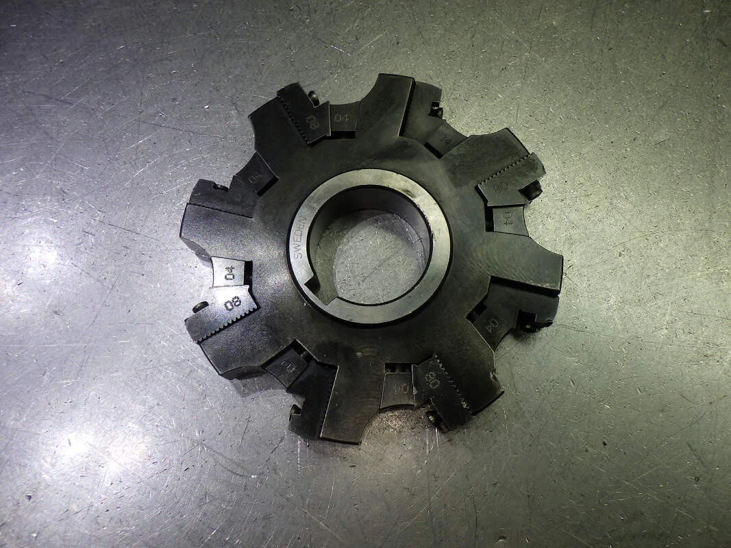 Sandvik 5" Indexable Slot Milling Cutter 1.5" Arbor N331.32-127T38LM (LOC1357B)