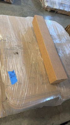 Pallet of boxes designed to hold a Klein Hickey