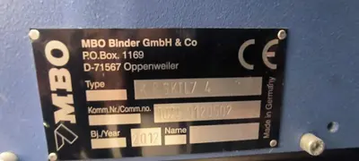 USED 2012 MBO K8 S-KTL/4