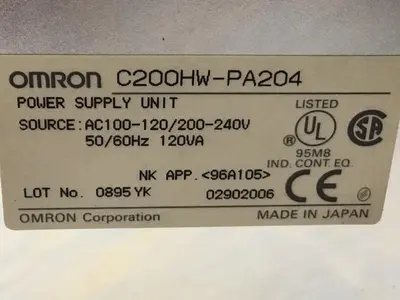 USED OMRON C200HW-PA204