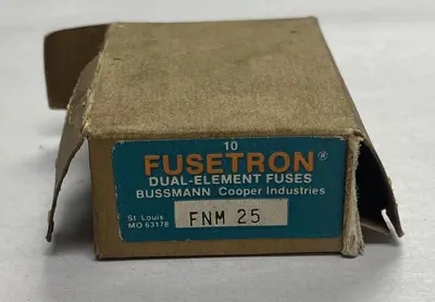 New | in-Stock BUSSMANN FNM-25 Miscellaneous Equipment (Electrical & Power) | Surplus Asset Holdings #1189912