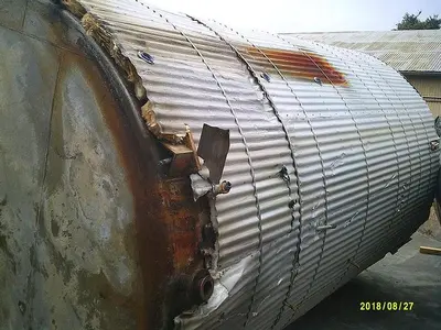 Tank, 11,500 Gallon, S/st, Jkt, Insul, 10'6" x 18', DT/FB #S741891