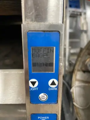 Used Antunes Used Antunes RT-2 Countertop Conveyor Radiant English Muffin Bagel Toaster, 208V 5 kW Restaurant Small Appliances Illinois US | Falcon Restaurant Supply #1375805