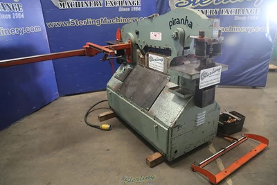 Used PIRANHA P-70 Ironworkers California US | Sterling Machinery Exchange #1465408