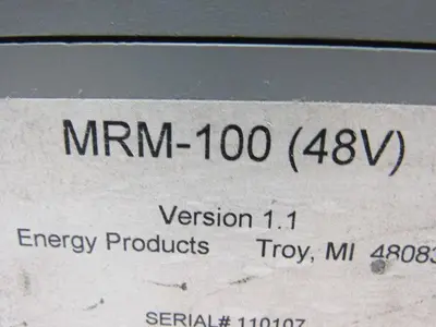 Energy Products MRM-100  Version 1.1 48V Enclosure W/Circuit board