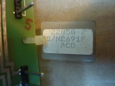 USED SCI 22858-2 REV F