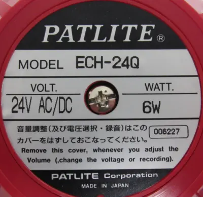 NEW PATLITE ECH-24Q SIGNAL PHONE 24V AC/DC ECH24Q