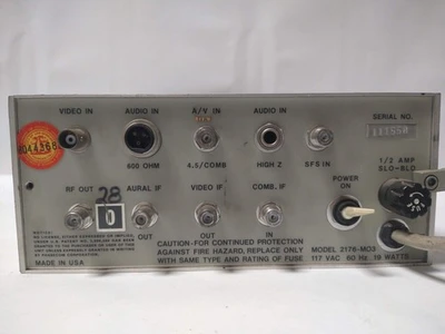 Phasecom 2176-M03 Coherent Modulator SAW Filter Video Audio RF Unit USA