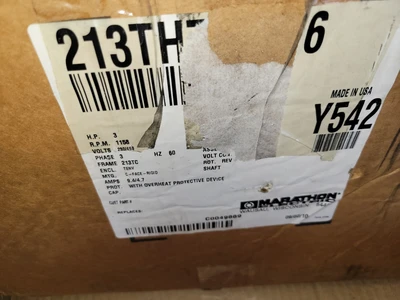 NEW Marathon Electric Y542
